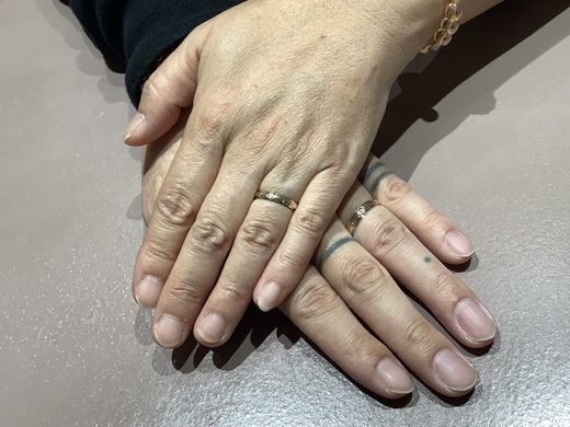 【福井店】仕上がりは本当に素敵で2人とも大満足です。