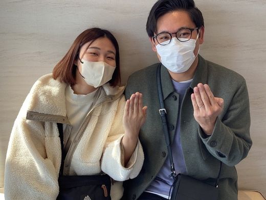 【長野店】長時間悩みながら、気に入った指輪を見つけることができました。