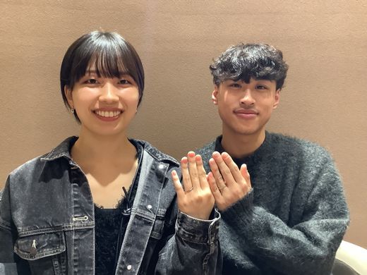 【ビジュピコ福井店】2人の納得のいく指輪が選べました！