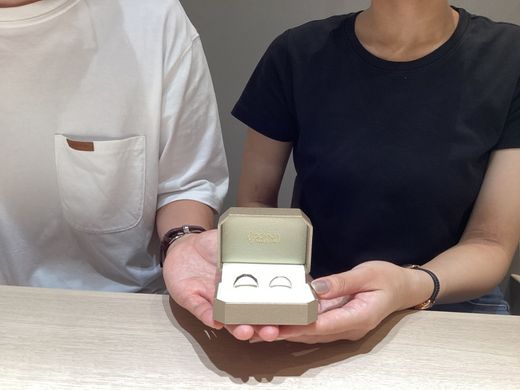 【宮崎店】素敵な指輪に巡り合えました