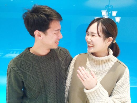 【高知店】素敵な指輪をありがとうございました