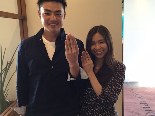 【大分店】素敵な指輪に出会えました