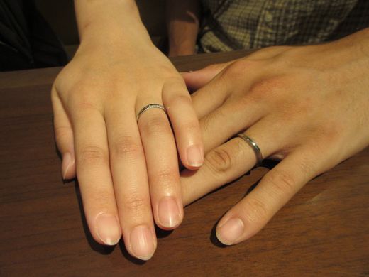 【鹿児島店】納得できる指輪が見つかりました☆