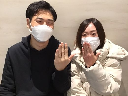 【長野店】楽しく指輪選びができました。