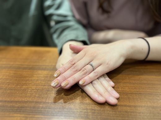 【なんばパークス店】理想の指輪を見つけることが出来ました！