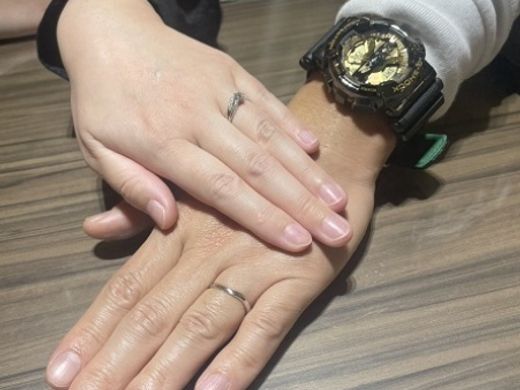 【熊本店】満足いく指輪を作れました✨