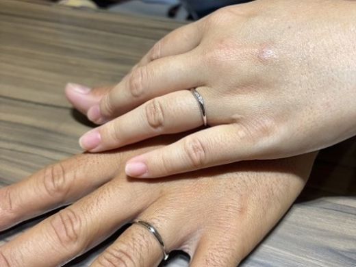 【熊本店】納得のできる指輪選びができました！