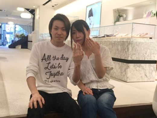 理想の指輪に出会えました！！