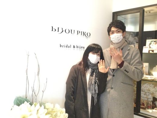 【京都店】指輪選びが楽しかったです！