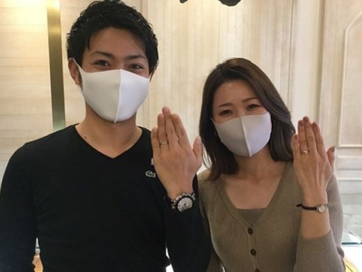 【福岡店】親身な接客で良いリングに出会えた！