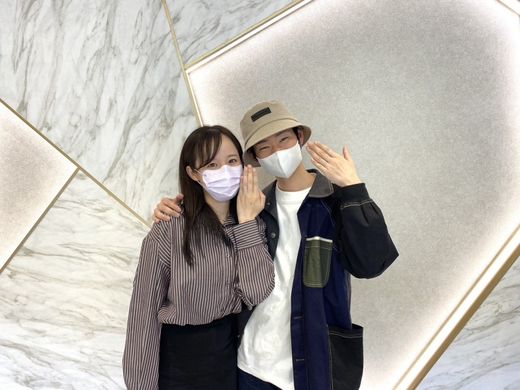 【ビジュピコ姫路店】丁寧な対応で素敵な指輪を決めることができました