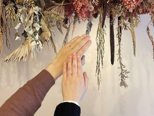 【ビジュピコ鳥取店】自分の好みや似合う指輪を見つけることができました。