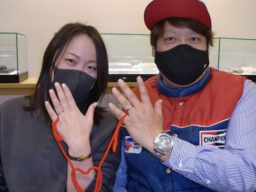 【長崎店】最高のリングができて嬉しいです！！