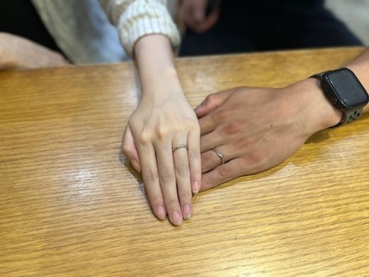 【なんばパークス】私たちのペースでリングを選べました♪