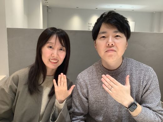 【宮崎店】自分たちにピッタリの指輪