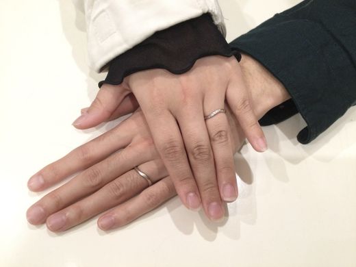 【金沢店】楽しく、リング選びをすることができました