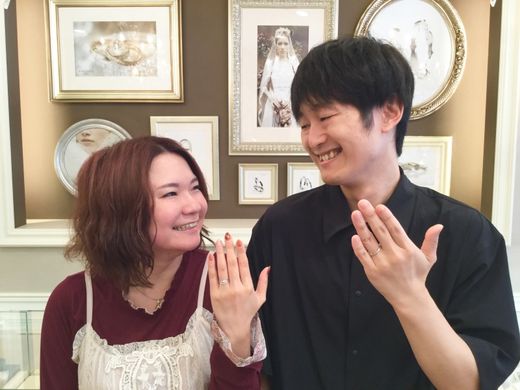 【金沢店】2人にとって最高のリングに出会えました。