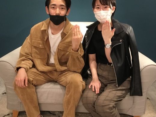 【小倉店】楽しく指輪選びが出来ました☆
