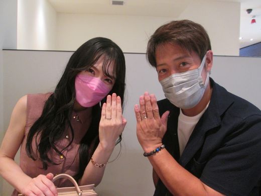 【熊本店】「これだ！」というリングに出会えました♪