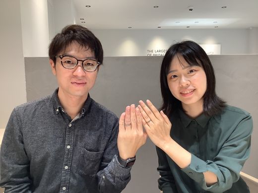 【宮崎店】思い入れのあるブルーのリング