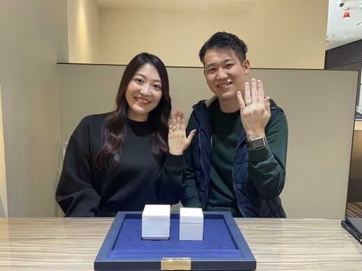 【熊本店】素敵な指輪に出会えました♡