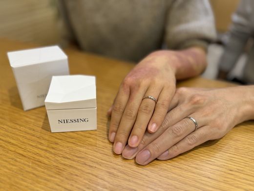 【なんばパークス店】ぴったりの指輪を選んでくださいました！