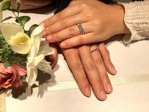 【宮崎店】好みの指輪を選ぶことができました