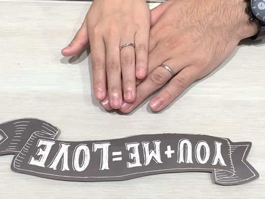 【長崎店】楽しみながら指輪を選べました。