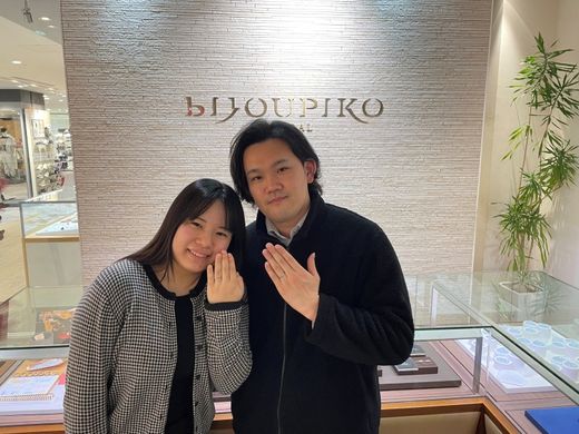 【なんばパークス店】ずっと長く着けたいと思えるものに出会えました