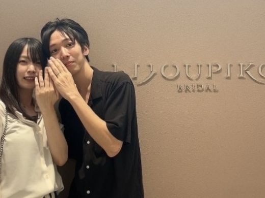 【福井店】理想のリングを見つける事ができてとても嬉しいです！！