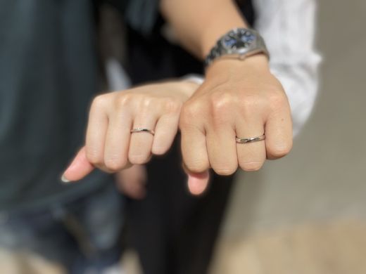 【なんばパークス店】素敵な指輪に出会うことができました。