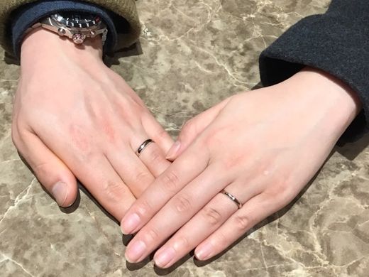 【長野店】大切な結婚指輪になりました