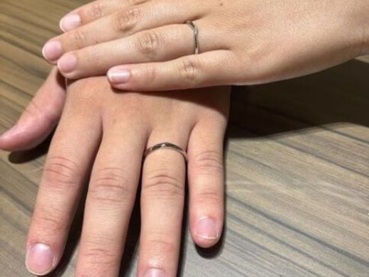 熊本店】自分たちの納得できる指輪を選べました！