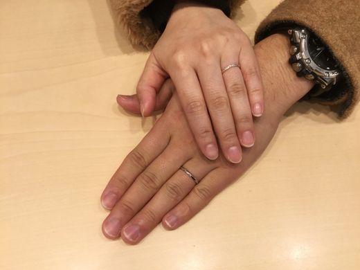 【ダイヤモンド金沢店】満足のいく指輪を選ぶことができました。