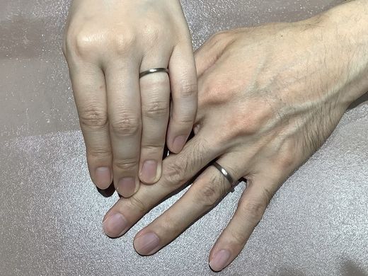 【ビジュピコ福井店】イメージ通り私達らしい素敵な指輪が出来上がりました。