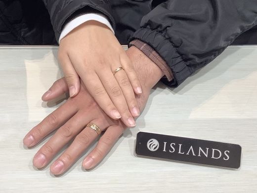 【長崎店】お気に入りのデザインを見つけれて良かったです。