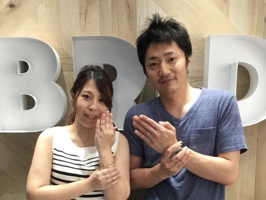 【小倉店】お気に入りのリングが見つかり大満足です♡