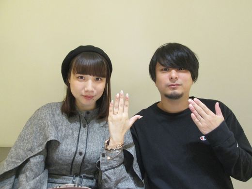 【熊本店】運命の指輪に出会うことができました！