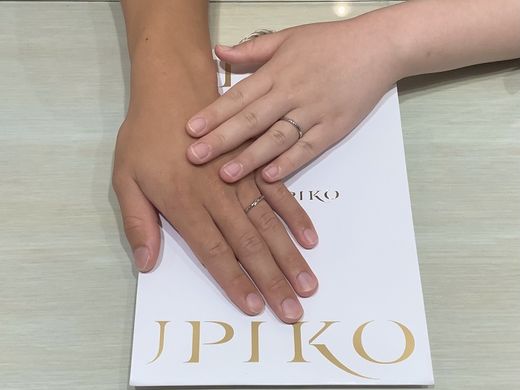 【長崎店】良い指輪に出会えました。