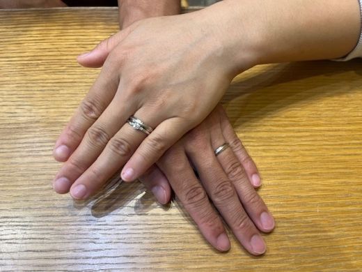 【なんばパークス店】お気に入りの指輪に出逢うことができました。