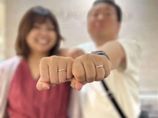 【なんばパークス店】セレクトショップなので一度に多くの指輪が見れる為