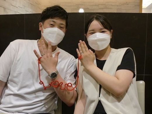 【長崎店】とっても可愛いリングを選ぶことが出来ました。