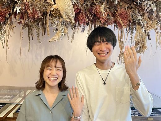 【ビジュピコ鳥取店】とっても楽しんで指輪を選ぶことができました！
