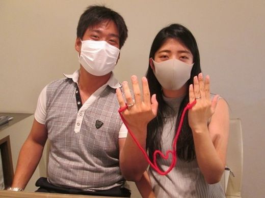 【熊本店】2人の好みにピッタリ合うリングが見つかりました!!