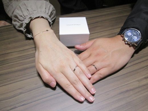 【熊本店】素敵なリングに出会えました♡