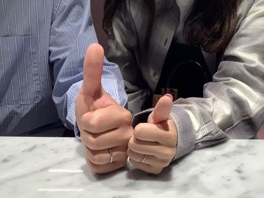 【松本店】素敵なリングが見つけることができ、嬉しく思います。