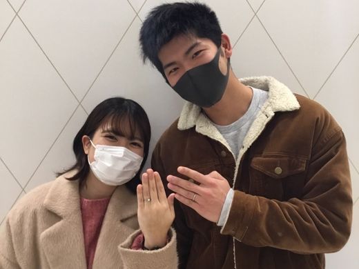 【なんばパークス店】満足のいく指輪を選ぶことができました！