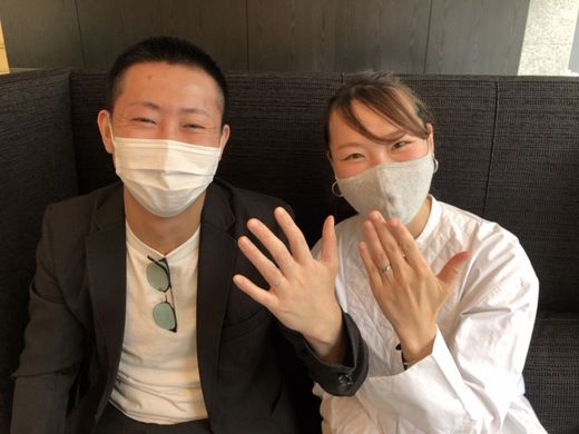 【神戸店】最高の指輪をありがとうございます。
