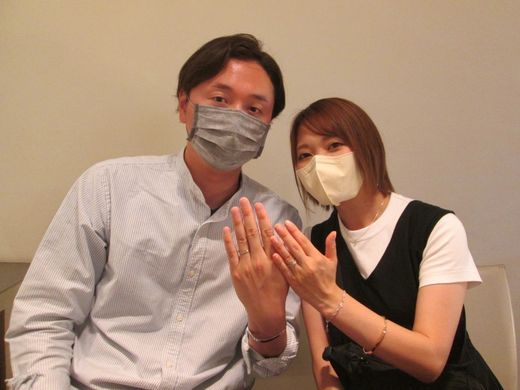 【熊本店】猫の刻印も入れられて嬉しかったです！