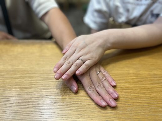 【なんばパークス店】夫婦生活をこのリングと一緒に送っていきます！